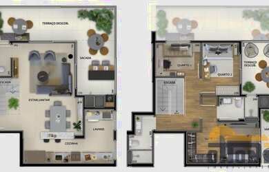 Imagem 3: New Urban Residence. Imóvel novo, 74m² de Área, 1 Vaga na garageme3...