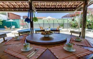 Imagem 2: HI04G - Casa das Andorinhas com piscina na praia do Iguape 50m do mar...