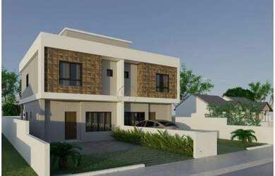 Imagem: A casa em condomínio possui 3 Dormitórios, 3 Banheiros, 130m²