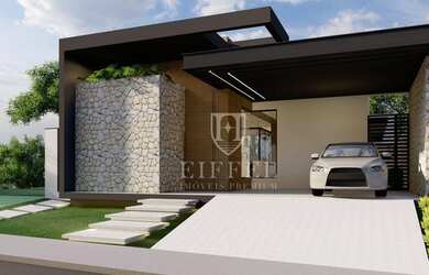 Imagem: A casa em condomínio possui 3 Dormitórios, 4 Banheiros, 4