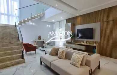 Imagem: A casa em condomínio possui 3 Dormitórios, 5 Banheiros e está