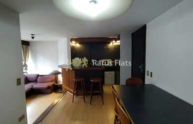 Imagem: O studio possui 1 Dormitório, 1 Banheiro, 1 Vaga na garagem