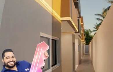 Imagem: A casa possui 2 Dormitórios, 1 Banheiro, 1 Vaga na garagem