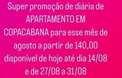 Imagem: O apartamento possui 1 Dormitório e está localizado em Copacabana