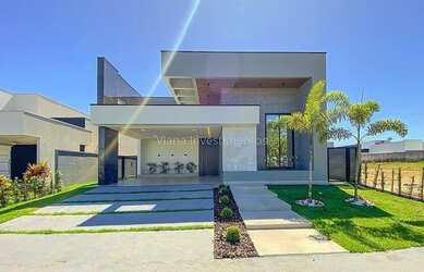 Imagem: A casa em condomínio possui 3 Dormitórios, 4 Banheiros, 2