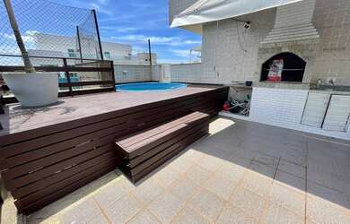 Imagem: O apartamento na cobertura possui 2 Dormitórios, 3 Banheiros