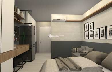 Imagem: O studio possui 1 Dormitório, 1 Banheiro, 24m² de Área, Imóvel