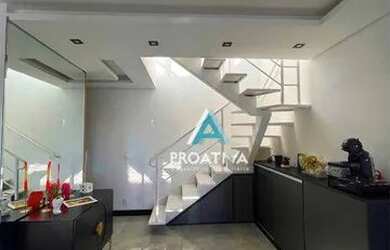 Imagem 4: Apartamento Duplex com 3 dormitórios à venda, 185 m² - Jardim - Santo...