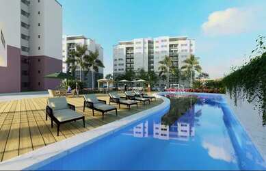 Imagem: O apartamento possui 3 Dormitórios, 2 Banheiros, 1 Vaga na