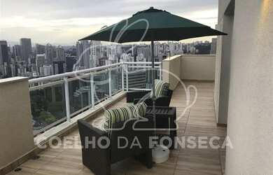 Imagem: O apartamento na cobertura possui 3 Dormitórios, 3 Banheiros