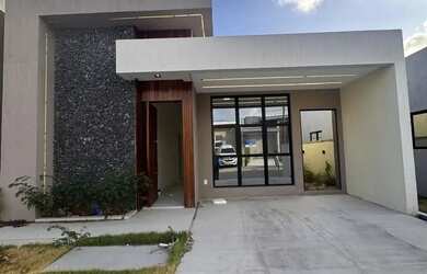 Imagem: A casa em condomínio possui 3 Dormitórios, 2 Banheiros, 2