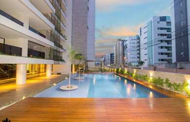 Imagem: O apartamento possui 3 Dormitórios, 2 Vagas na garagem, 147m²