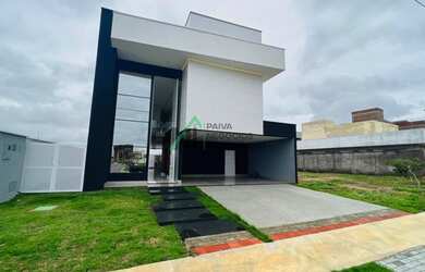 Imagem: A casa em condomínio possui 4 Dormitórios, 5 Banheiros, 4