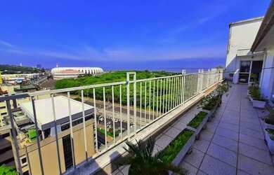 Imagem: O apartamento na cobertura possui 3 Dormitórios, 3 Banheiros