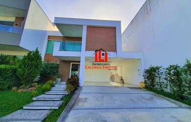 Imagem: A casa em condomínio possui 4 Dormitórios, 1 Banheiro, 4 Vagas