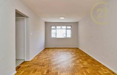 Imagem: O apartamento possui 1 Dormitório, 1 Banheiro, 1 Vaga na garagem