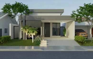 Imagem: A casa em condomínio possui 3 Dormitórios, 5 Banheiros, 2