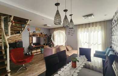 Imagem: A casa em condomínio possui 3 Dormitórios, 2 Banheiros, 2