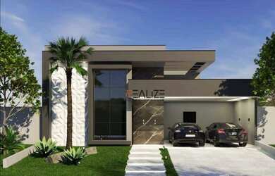 Imagem: A casa em condomínio possui 3 Dormitórios, 5 Banheiros, 4