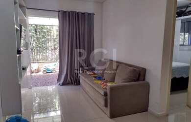 Imagem: O apartamento possui 1 Dormitório, 1 Banheiro, 1 Vaga na garagem