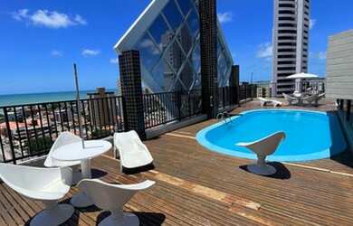 Imagem: O apartamento possui 1 Dormitório, 1 Banheiro, 40m² de Área