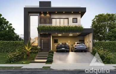 Imagem: A casa em condomínio possui 3 Dormitórios, 3 Banheiros, 2