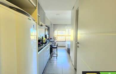 Imagem: O apartamento possui 1 Dormitório, 1 Banheiro, 30m² de Área