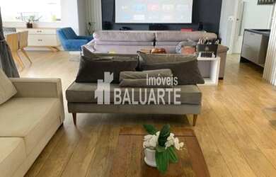 Imagem: O apartamento na cobertura possui 4 Dormitórios, 5 Banheiros