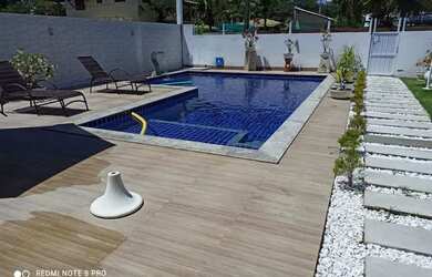 Imagem: A casa em condomínio possui 4 Dormitórios, 5 Banheiros, 3