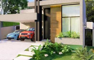 Imagem: A casa em condomínio possui 3 Dormitórios, 4 Banheiros, 2