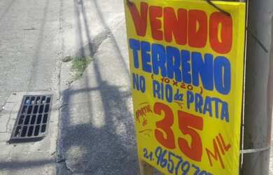 Imagem: O terreno possui 30m² de Área e está localizado em Campo