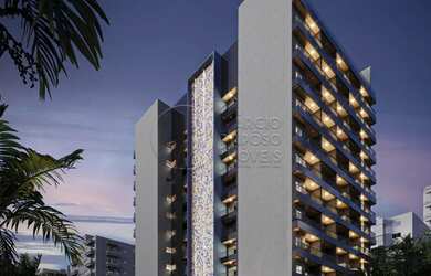 Imagem: O studio possui 1 Dormitório, 1 Banheiro, 1 Vaga na garagem