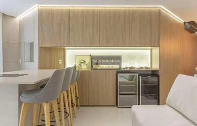 Imagem: O apartamento possui 3 Dormitórios, 4 Banheiros, 3 Vagas na