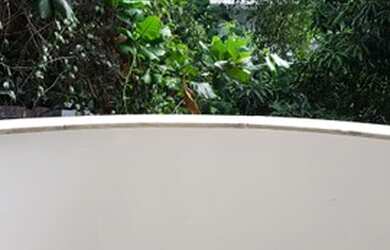 Imagem: O apartamento possui 1 Dormitório, 1 Banheiro, 2 Vagas na garagem