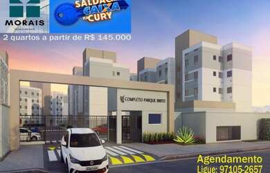 Imagem: O apartamento possui 2 Dormitórios, 1 Banheiro, 1 Vaga na garagem