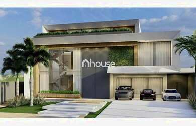 Imagem: A casa em condomínio possui 5 Dormitórios, 1 Banheiro, 4 Vagas