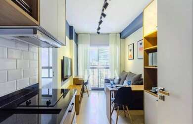 Imagem 1: Apartamento com 1 dormitório, 27 m² - venda por R$ 579.000 ou aluguel...