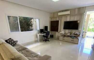 Imagem: A casa em condomínio possui 4 Dormitórios, 4 Banheiros, 260m²