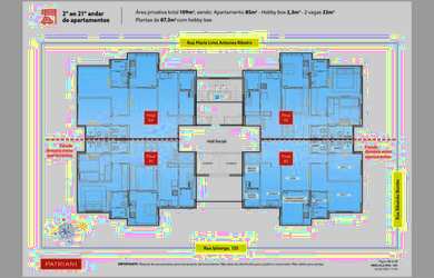 Imagem 4: Apartamento na planta 85m² 2 suites 2, vagas + Hobby Box