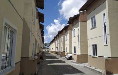 Imagem: A casa em condomínio possui 2 Dormitórios, 2 Banheiros, 1