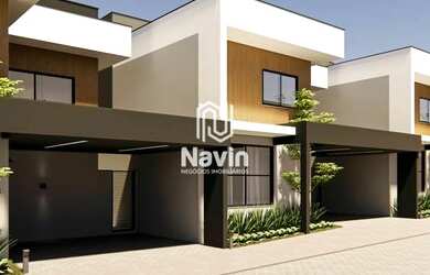 Imagem: A casa possui 3 Dormitórios, 3 Banheiros, 2 Vagas na garagem