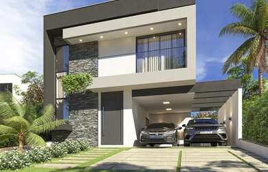 Imagem 4: Casa Duplex no Mosaico (Em Construção) 3 Qts 250m² Espaço piscina com espaço gourmet