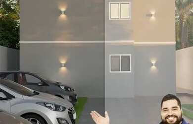 Imagem: A casa possui 2 Dormitórios, 1 Banheiro, 1 Vaga na garagem