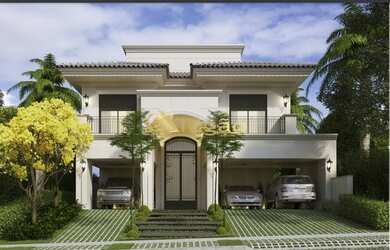 Imagem: A casa em condomínio possui 4 Dormitórios, 5 Banheiros, 5