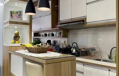 Imagem 5: Apartamento Barreiros. Piscina, Churrasqueira, Área de serviçoe65m²...