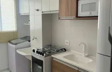 Imagem: O apartamento possui 1 Dormitório, 1 Banheiro, 26m² de Área