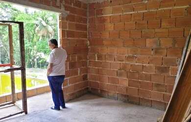 Imagem: A casa em condomínio possui 2 Dormitórios, 1 Banheiro, 108m²