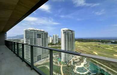 Imagem 1: Expetacular apartamento mobiliado, 4 suítes, 231m2 - Oceana Golf - Barra da Tijuca - RJ
