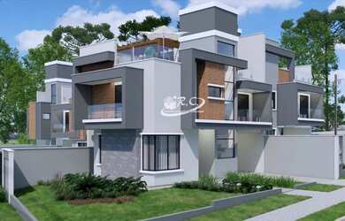 Imagem: A casa possui 3 Dormitórios, 2 Banheiros, 2 Vagas na garagem