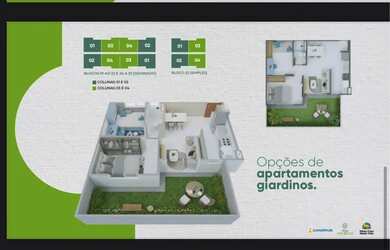 Imagem 4: Village Natureza II. Piscina, 41m² de Área, 1 Vaga na garageme2 Dormitórios